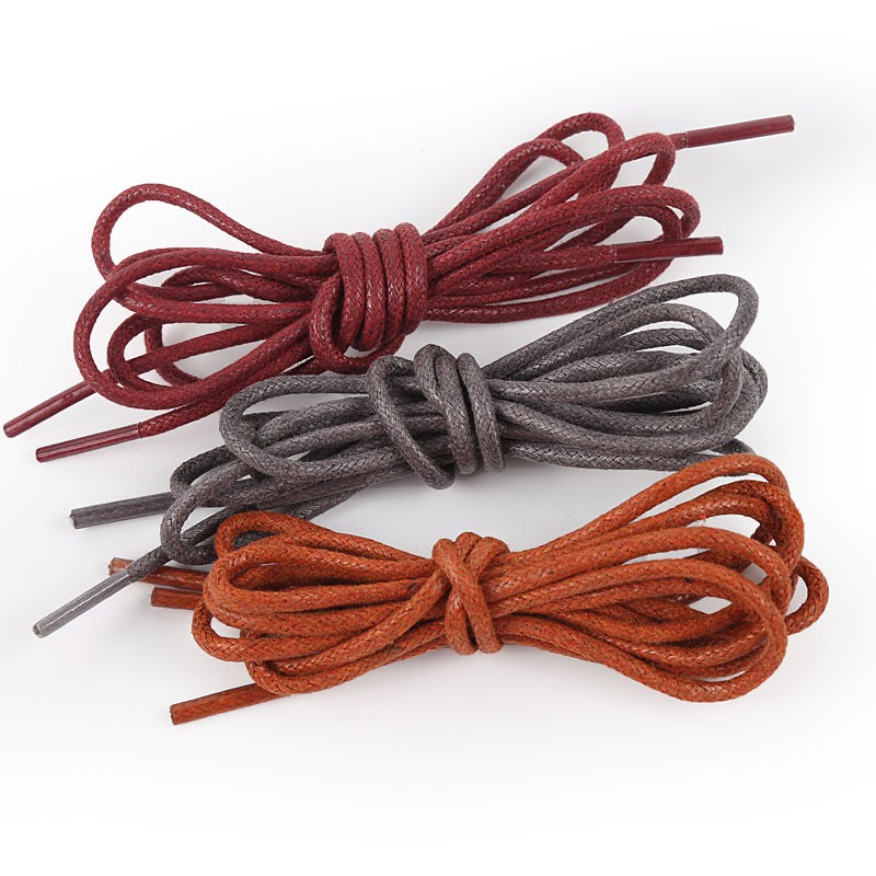 Cặp dây giày da sáp chống thấm nước