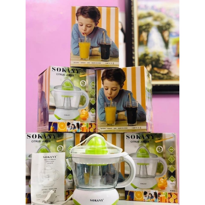Máy vắt cam tự động, có đầu vắt đảo xoay 2 chiều, có khay lọc hạt tiện lợi - mayvatcamtudong 239.000đ
