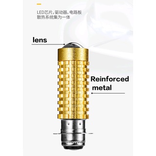 Đèn pha LED P15D H6 3000K 6000K cho xe máy