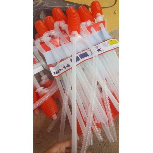 Ống hút chiết chất lỏng( nước, rượu, sữa, xăng dầu) có đầu bóp tay