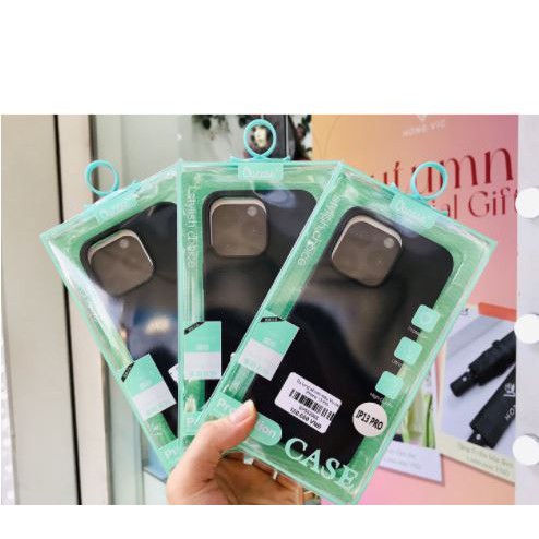 Ốp lưng Ou Case iPhone 13/13 Pro/13 Pro Max dẻo màu đen Hàng chính hãng