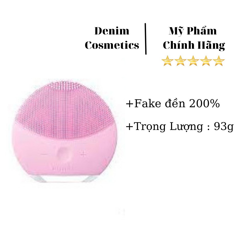 Máy rửa mặt massage cầm tay Forever Luna Mini chính hãng cao cấp Silicon DrbStore