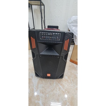 Loa kéo đa năng Karaoke đi động hát hay giá rẻ BHZ Model S15-22 kèm 2 mic Bass40