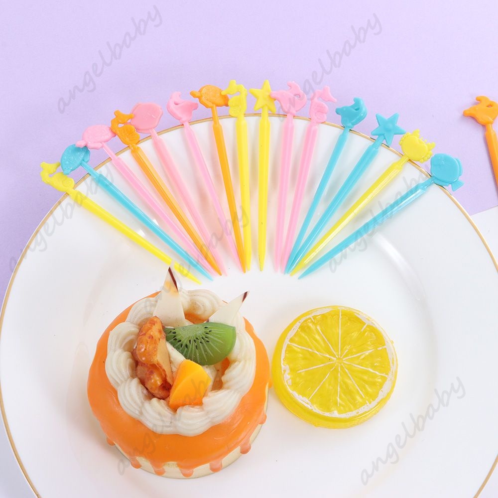 Dễ Thương Nĩa Ăn Trái Cây Hình Động Vật Xinh Xắn