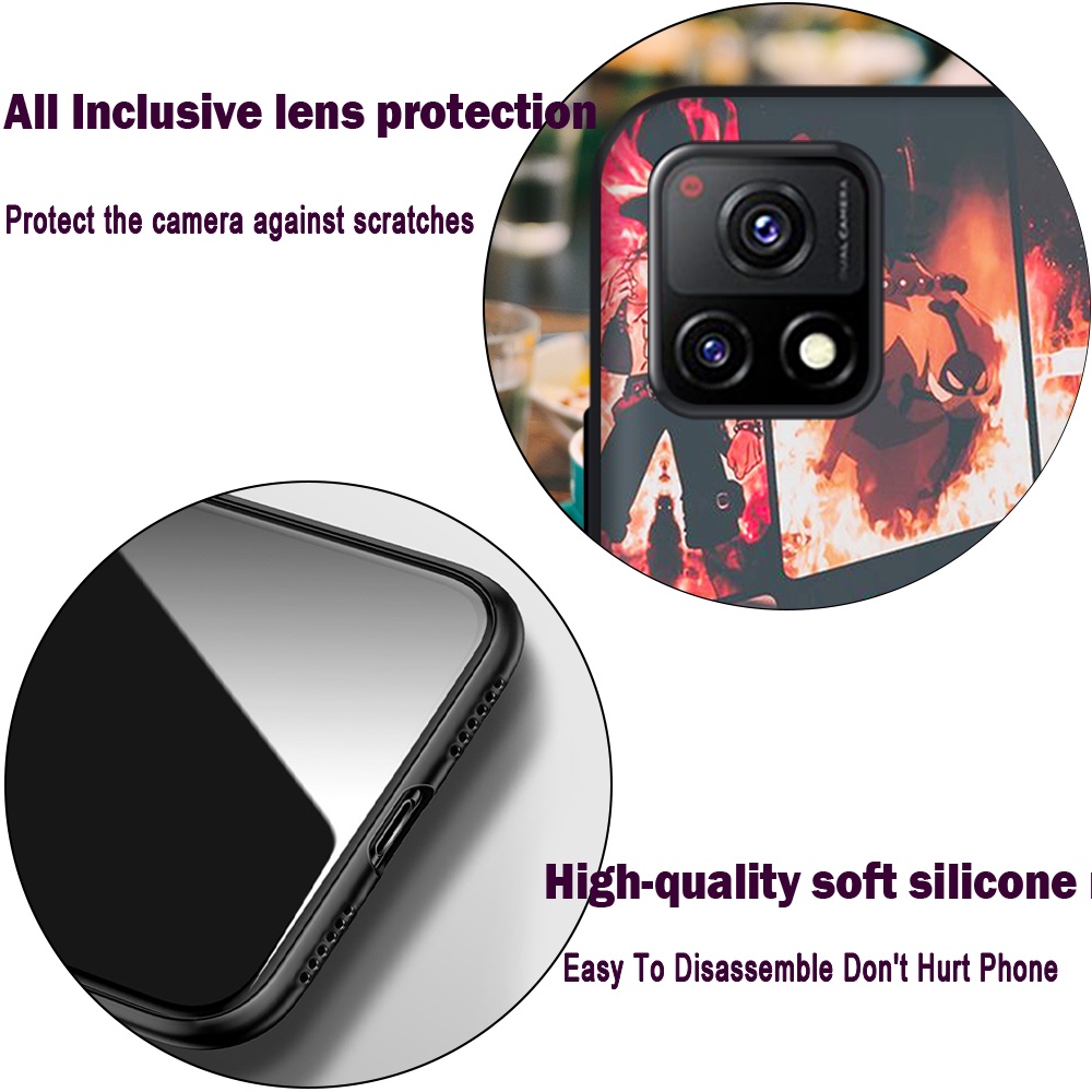 Ốp Điện Thoại Họa Tiết One Piece Luffy Dành Cho Vivo Y11 Vivo Y20i Y20 Y30 Y12 Y15 Y81 Y95 Y91