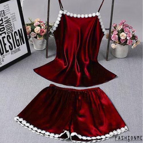 ღ𝓂ℰNew Sexy Nightdress Women Satin PajamasSilk Lace Robe Sleepwear Lingerie Nightdress | BigBuy360 - bigbuy360.vn