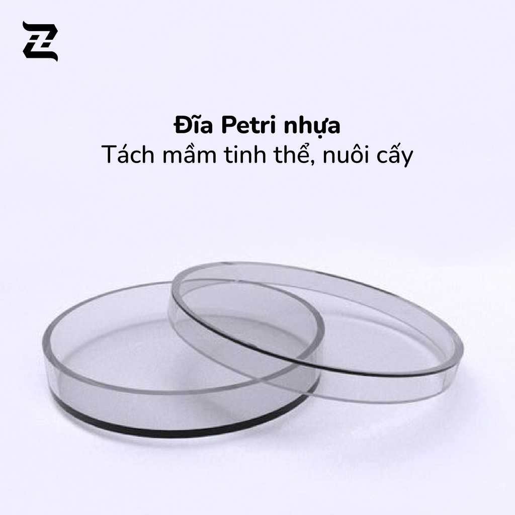 Đĩa petri nhựa dùng nuôi cấy tách mầm tinh thể