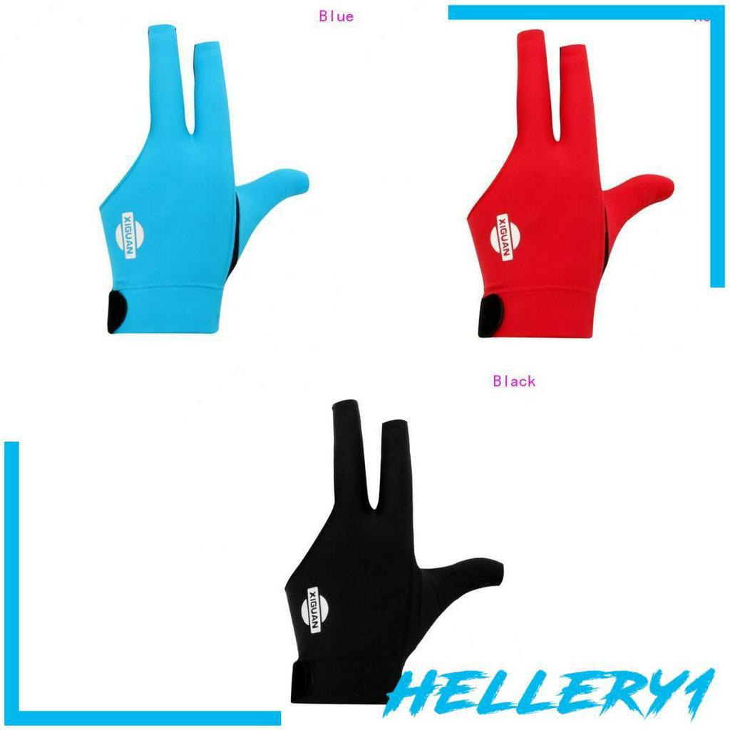 [Hellery1] 3 Găng Tay Trái / Phải Chơi Bida Thấm Hút Mồ Hôi