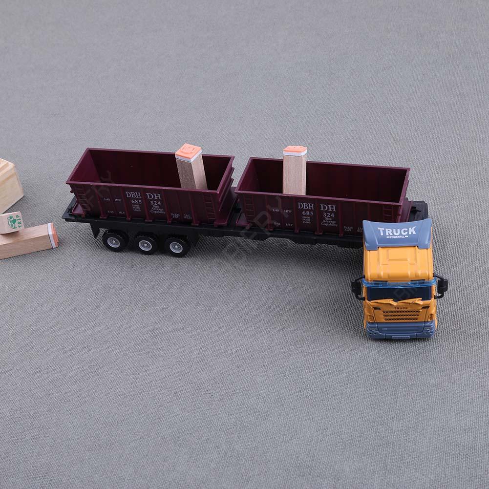 Mô Hình Xe Container Bằng Hợp Kim Tỉ Lệ 1:48 Chất Lượng