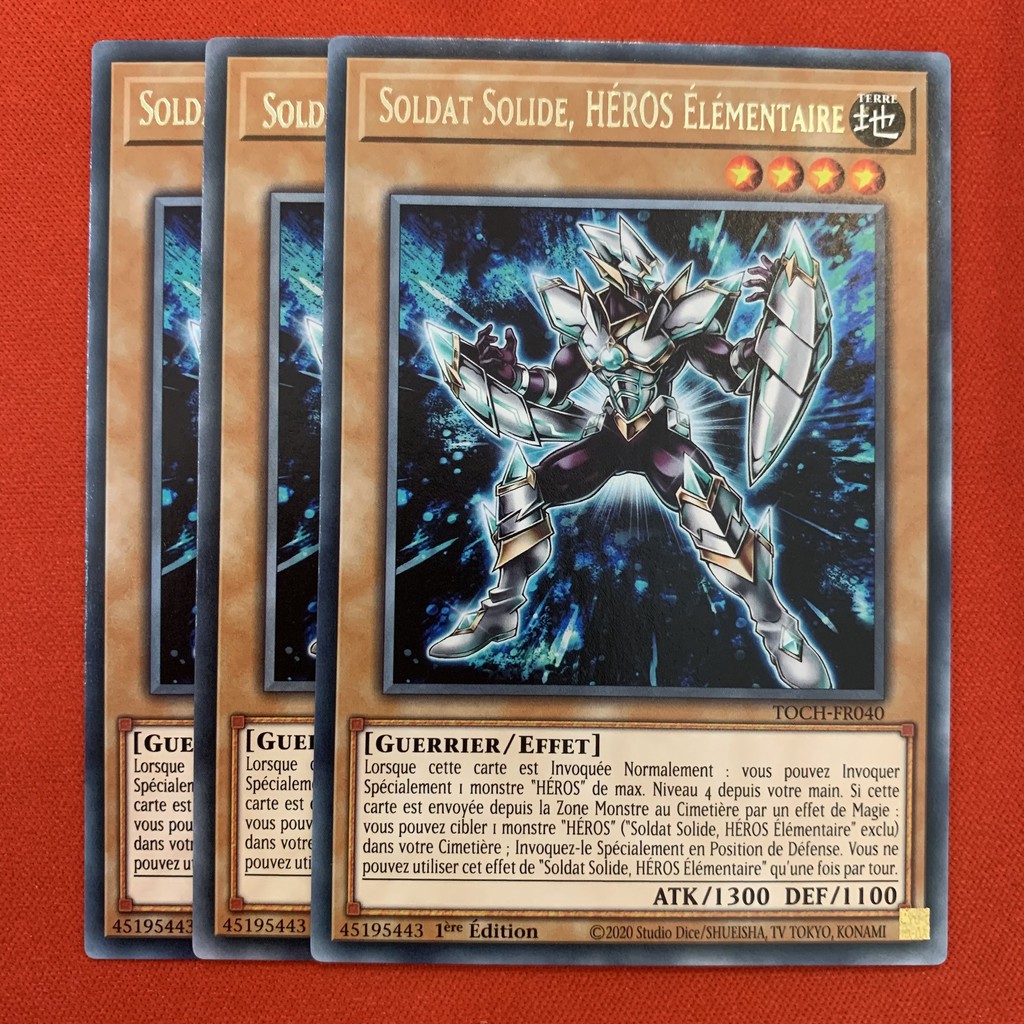 [EN][Thẻ Bài Yugioh Chính Hãng] Elemental Hero Solid Soldier