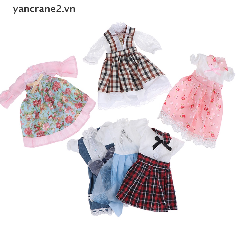 Bộ Quần Áo Công Chúa Dành Cho Búp Bê 30cm 1 / 6 12 &quot;