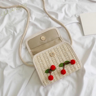 Túi cói cherry dễ thương_HÌNH THẬT