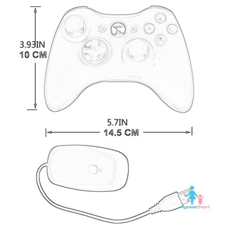 【lowest】For Xbox 360 2.4g Wireless Gamepad With Receiver Pc Computer Notebook Precise