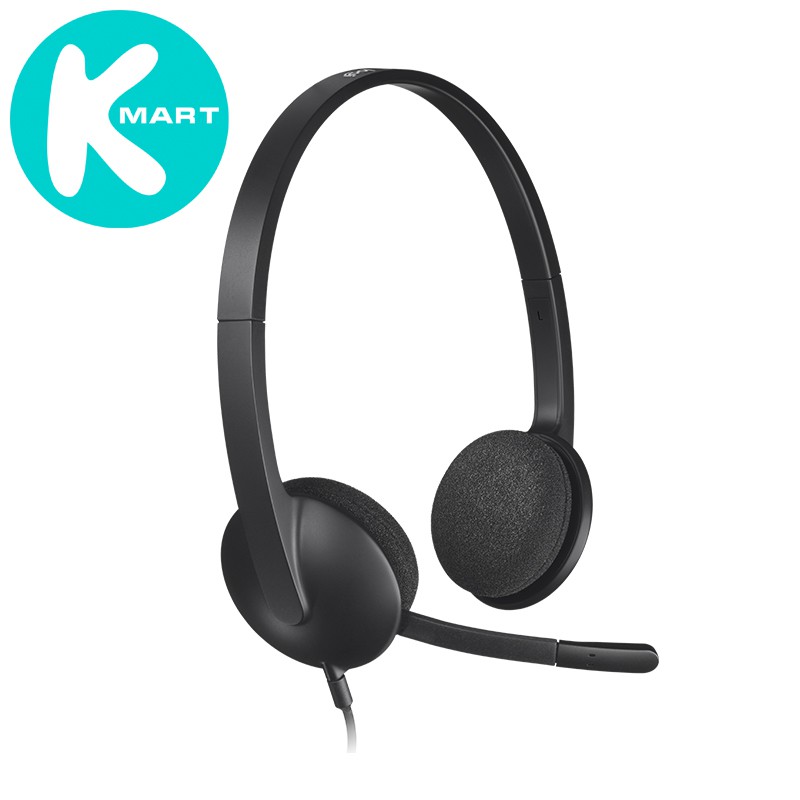Tai Nghe Chụp Tai Logitech H340 | Kết nối USB , có Micro | Bảo hành 1 năm - Hàng Chính Hãng