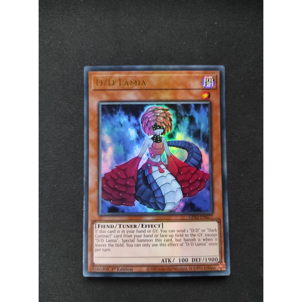 1 lá thẻ bài D/D Lamia - GFP2-EN077 - Ultra Rare