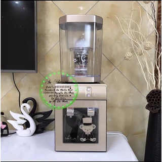 Máy nước nóng - lạnh mini để bàn kèm bình lọc nước