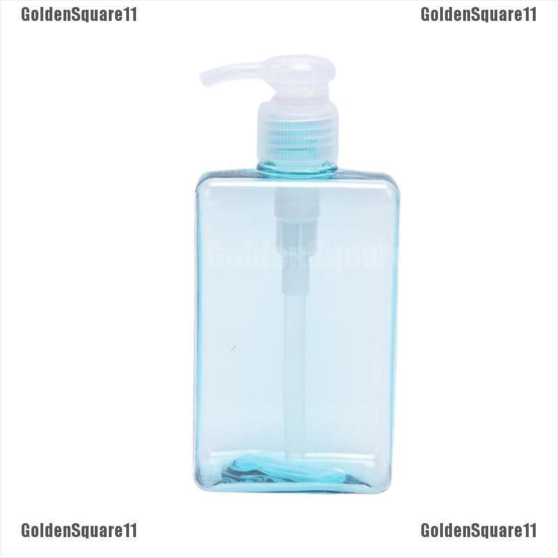 Chai Nhựa Trong Suốt Dung Tích 280ml Đựng Mỹ Phẩm Tiện Dụng