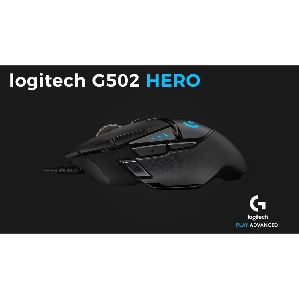 [Mã ELCLJUN giảm 7% đơn 500K] Chuột Logitech G502 Hero Gaming - Bảo hành chính hãng 2 năm | BigBuy360 - bigbuy360.vn