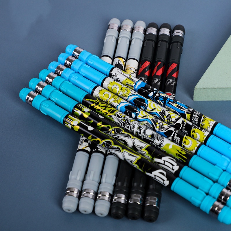 Zhigao Zhuanzhuan Bút Dạ Quang Xoay Được Cho Học Sinh