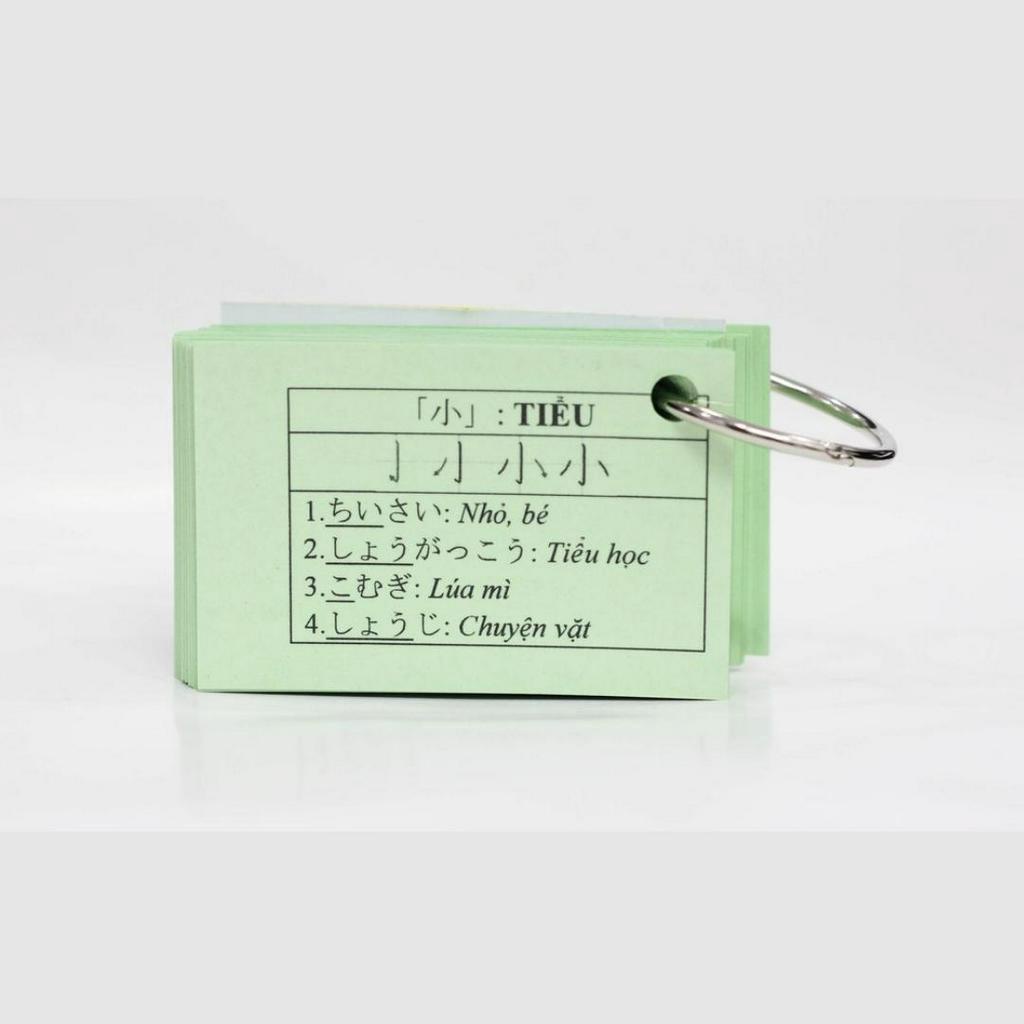 Thẻ học kanji N5 theo giáo trình minano bản mới nhất