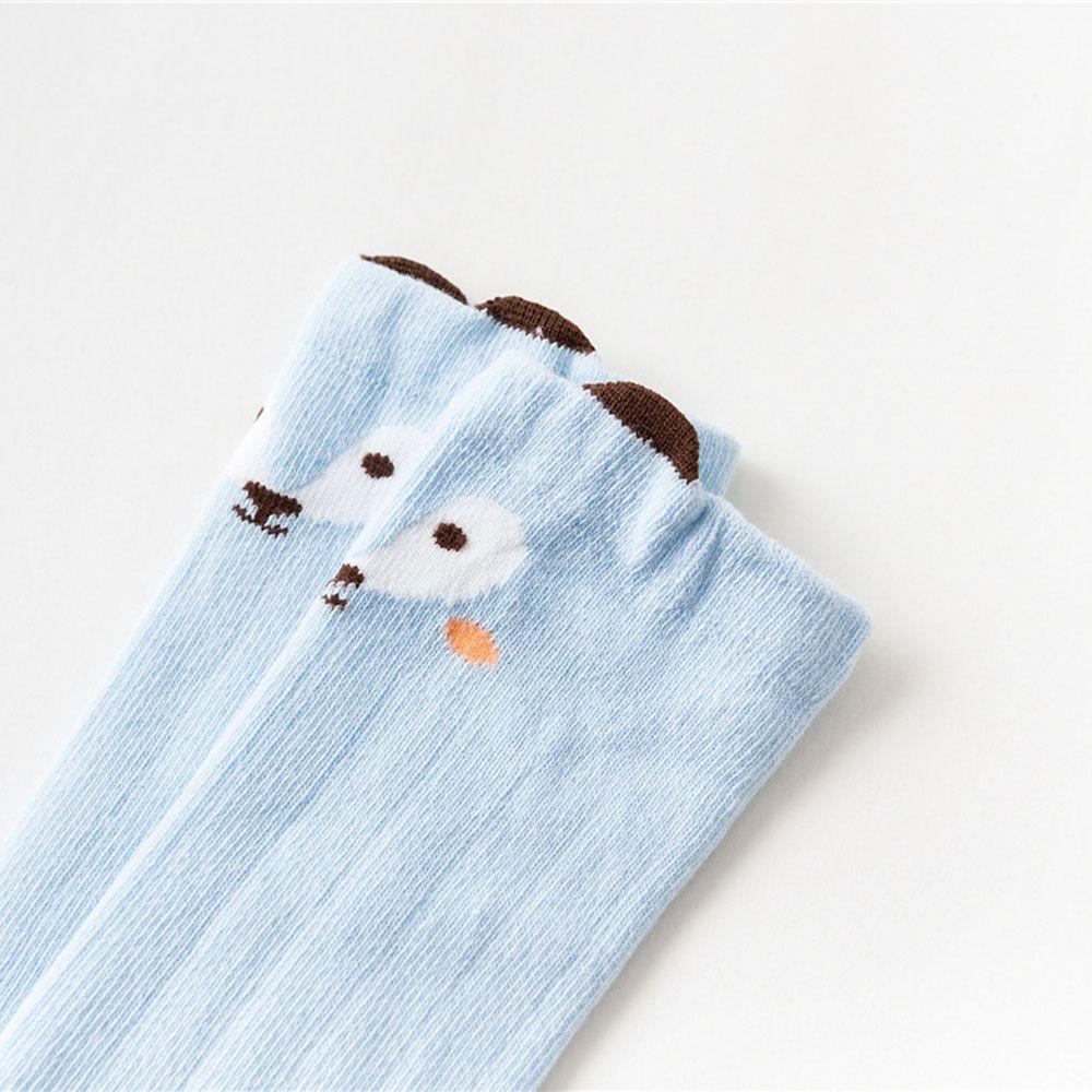 Vớ Dài Tới Gối Giữ Ấm In Họa Tiết Động Vật Dễ Thương Dành Cho Bé Trai Và Bé Gái