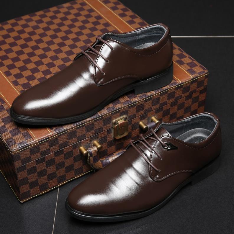 Giày da công sở size 37-44 phong cách doanh nhân cao cấp