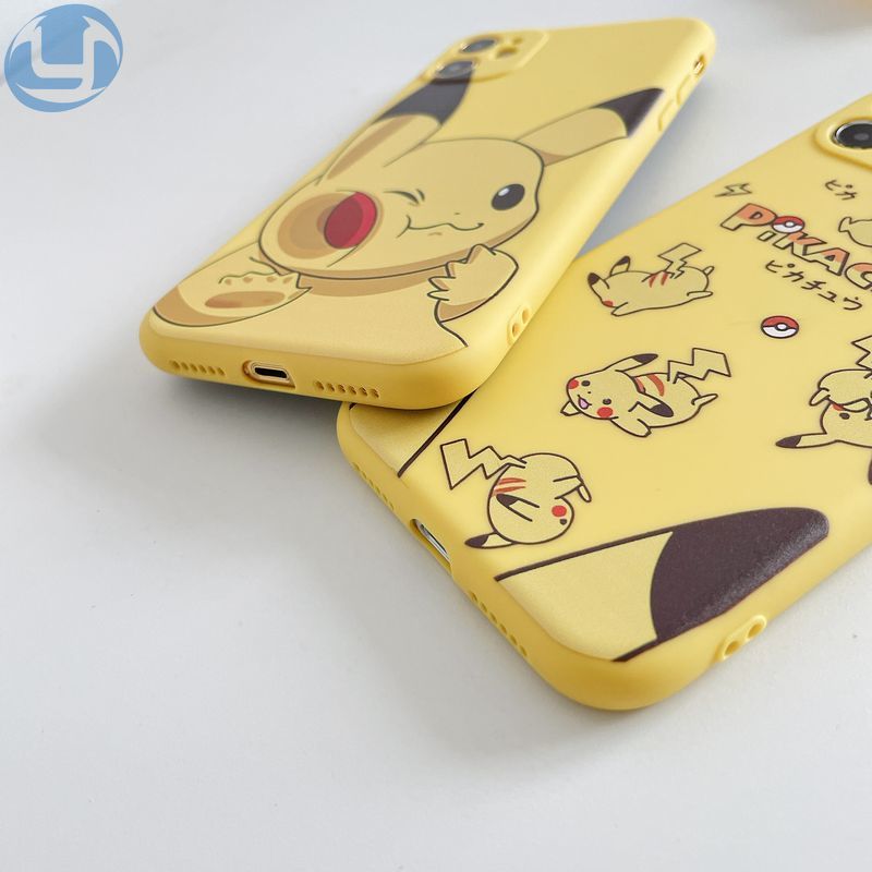 Ốp lưng điện thoại Pikachu dễ thương cho iPhone 6 6S 7 8 Plus X XS XR 11 Pro Max Fashion Animal Silicone mềm chống rơi | BigBuy360 - bigbuy360.vn