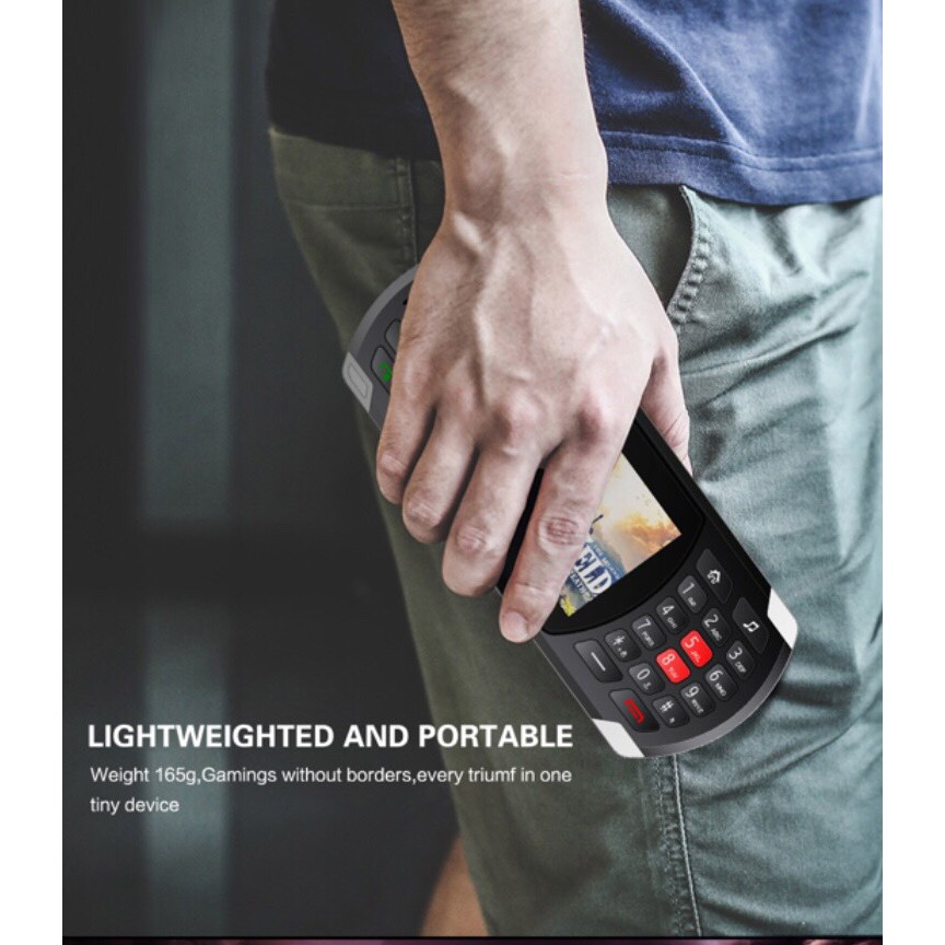 [Mã ELMS5 giảm 7% đơn 300K] Điện thoại Kechaoda K110 - Cài sẵn 84 game | BigBuy360 - bigbuy360.vn