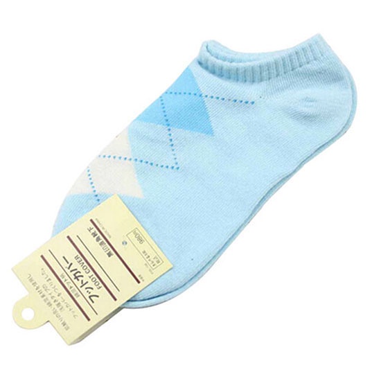 1 Đôi Vớ Cotton Thể Thao Cổ Thấp Dễ Thương