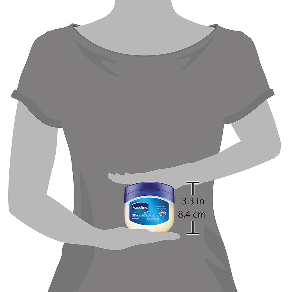 Gel dưỡng ẩm, xoa vết thương &amp; bôi trơn... đa năng Vaseline First Aid Petroleum Jelly 368g (Mỹ)