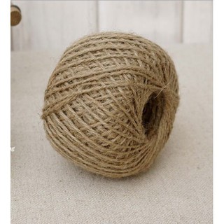 Sợi đay cuộn trang trí bánh, sợi gai buộc trang trí