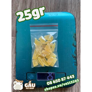 Đu đủ khô cắt lát cho Hamster