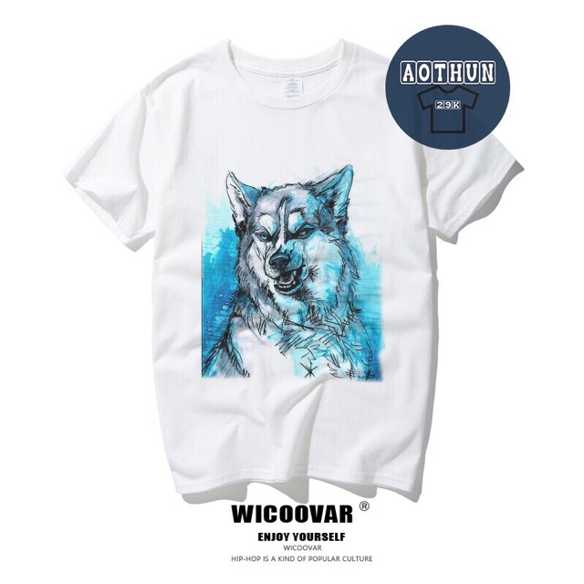 ALBUM 53 - ÁO THUN HUSKY ART 3D 2024