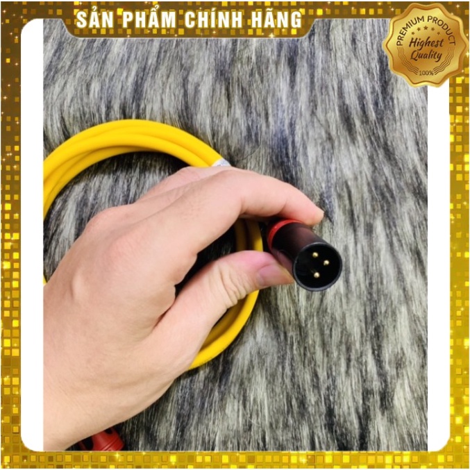 Dây Canon Cho Mic Thu Âm 48V K200,K600,K850... Loại Tốt Lõi Đồng