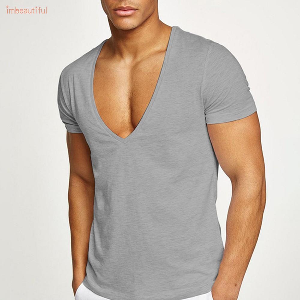 Áo Thun Thể Thao Cổ Chữ V Thời Trang Dành Cho Nam