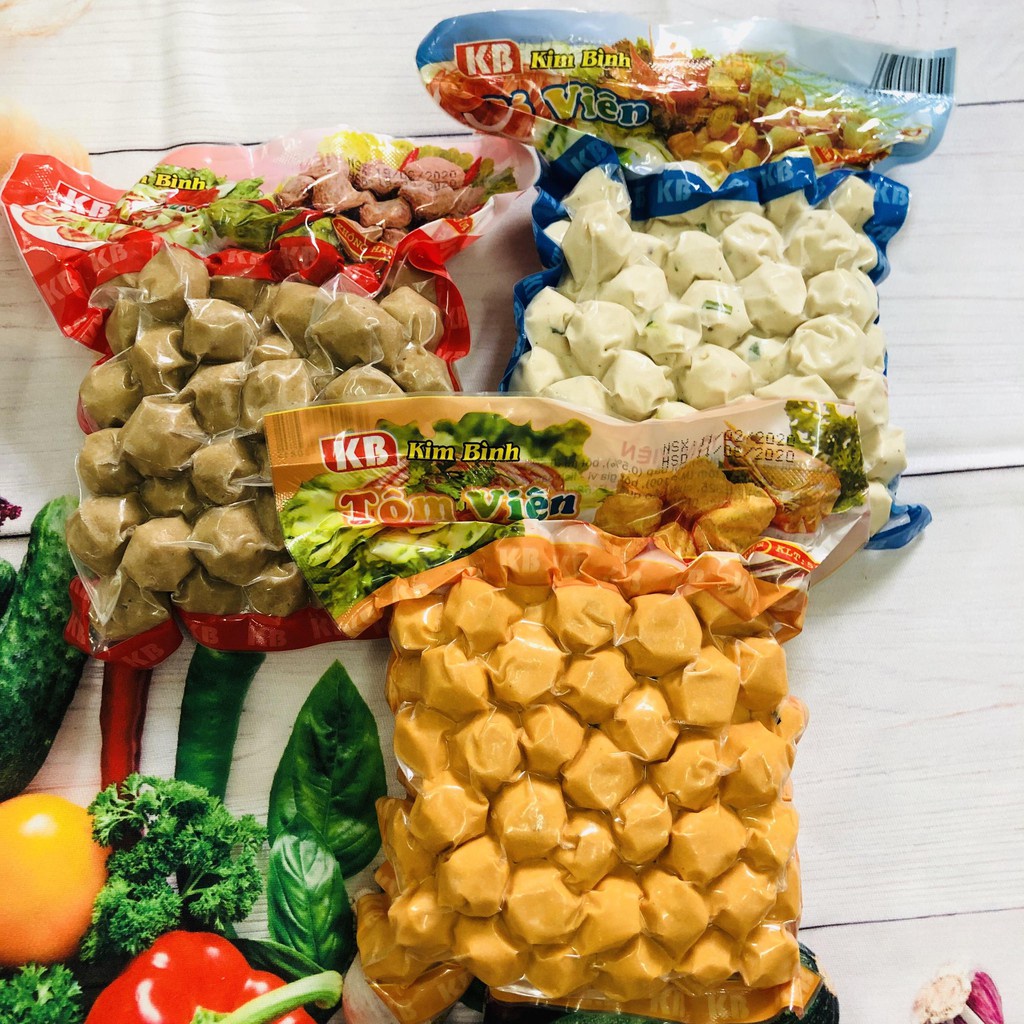 Tôm viên chiên loại ngon