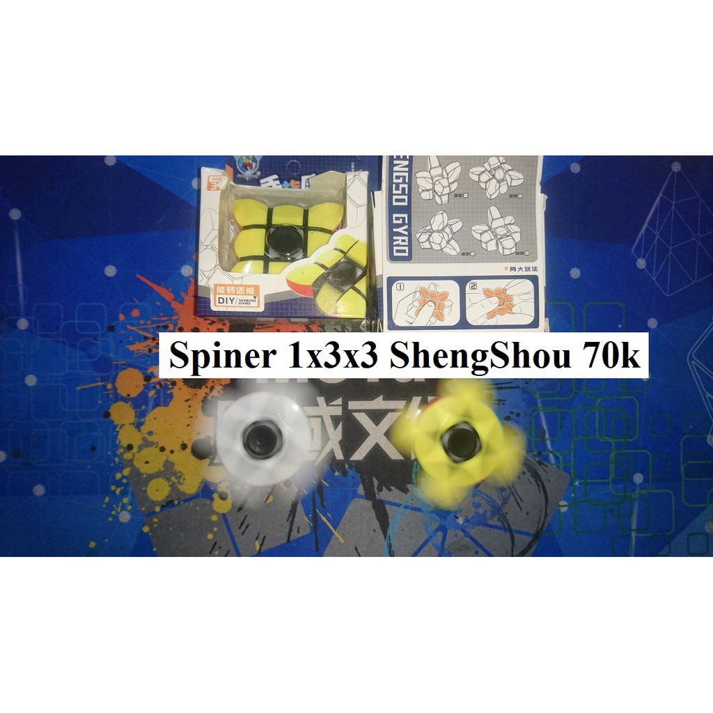 Biến thể Rubik. 1x3x3 Spiner ShengShou