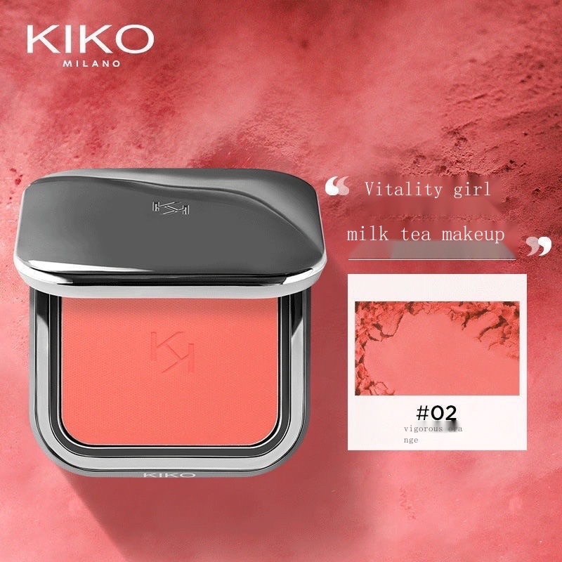 Phấn má hồng KiKo màu 02 hồng đào
