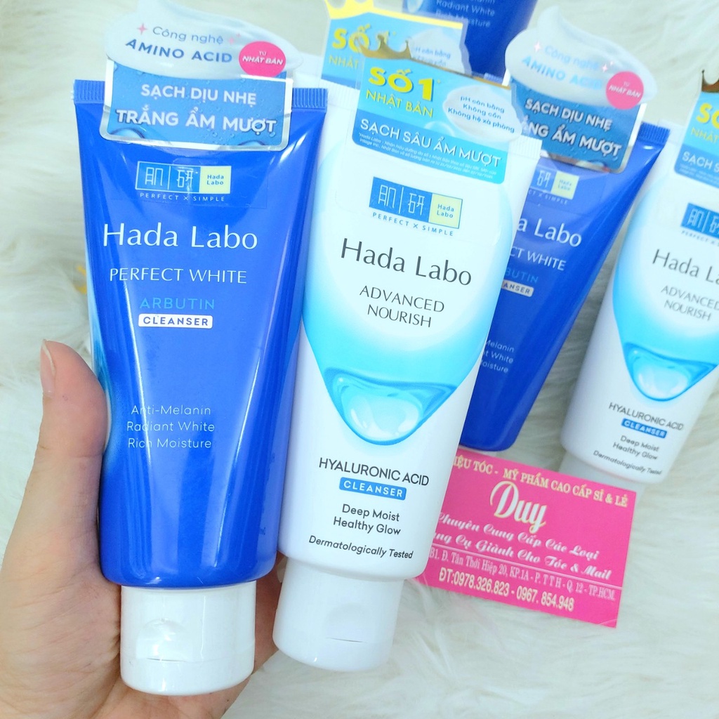 Sữa Rửa Mặt Hada Labo 80g - Cho Làn Da Sáng Mịn