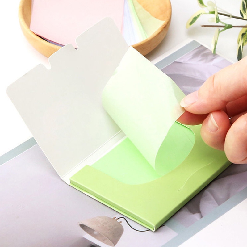 Bộ 100 Tờ Giấy Thấm Dầu Vệ Sinh Dầu Nhờn Thừa Trên Da Mặt-URBXYZ