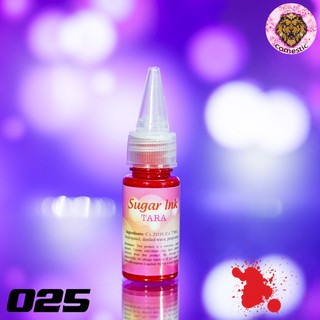 Mực phun xăm thẩm mỹ Sugarink màu đỏ cờ TR025