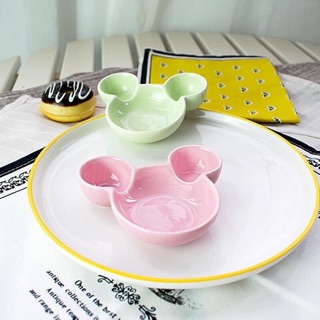 Bát sứ ăn dặm cho bé hình Mickey size mini 60ml
