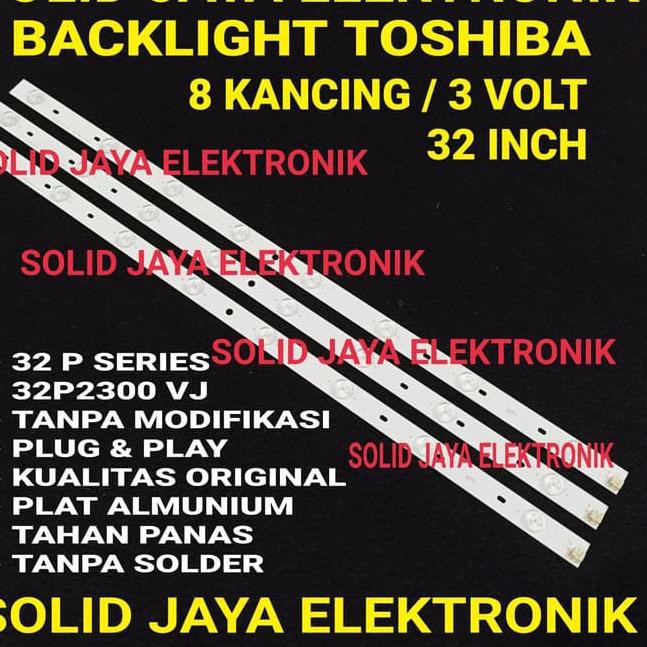 Đèn Led Tv 8 Nút 3 Volt 8k 3v Bl Toshiba Vj 32 P 2300 8k 3v Bl