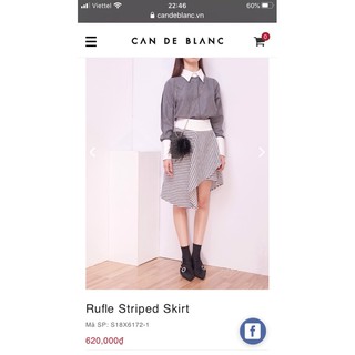 Chân váy Can de blanc size S giật tag