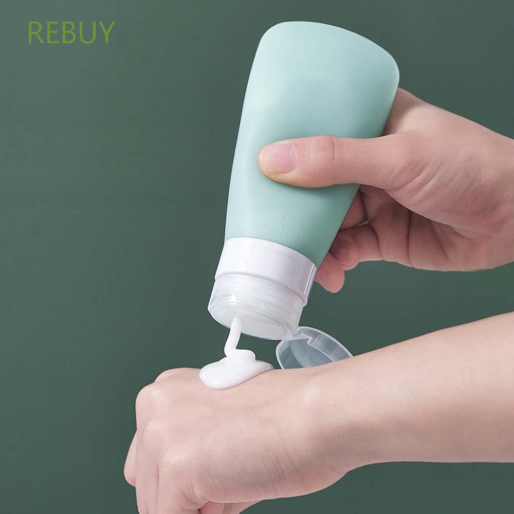 Lọ chiết mỹ phẩm bằng silicon màu trơn tiện dụng cho nữ