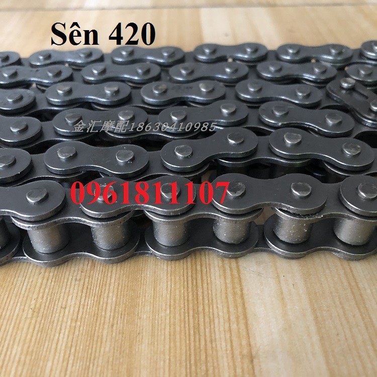 Sên 420 70 mắc chế xe đạp điện, xích 420 làm xe, sên làm xe điện 420, xích xe máy 420, xích 420, xích 428, xích xe máy