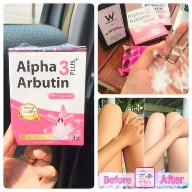 Kích trắng alpha arbutin thái lan