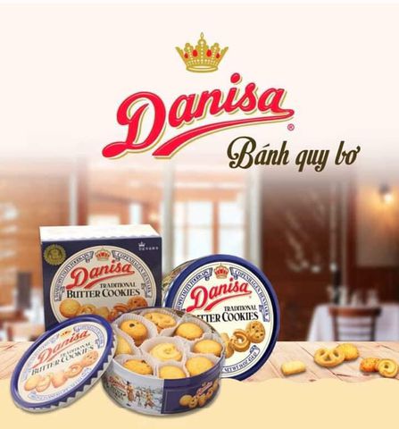 Combo 2 hộp Bánh quy bơ Danisa Size trung Hộp 454gX2 (date mới)