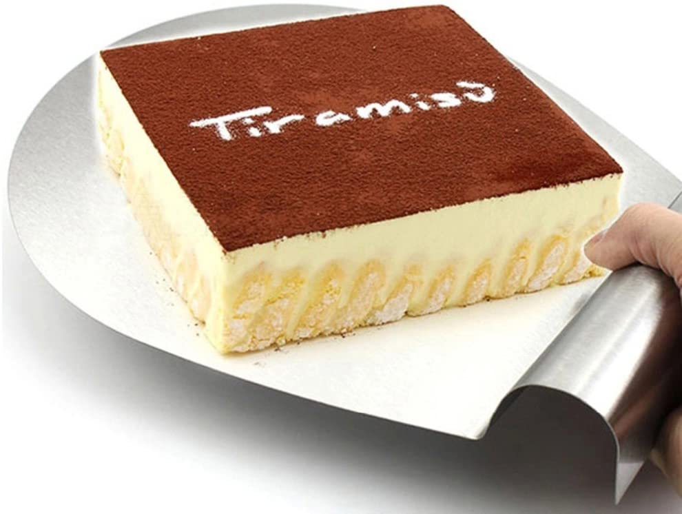 Dụng Cụ Khay Xẻng Nhấc Di Chuyển Bánh ANAEAT Bằng Thép Không Gỉ