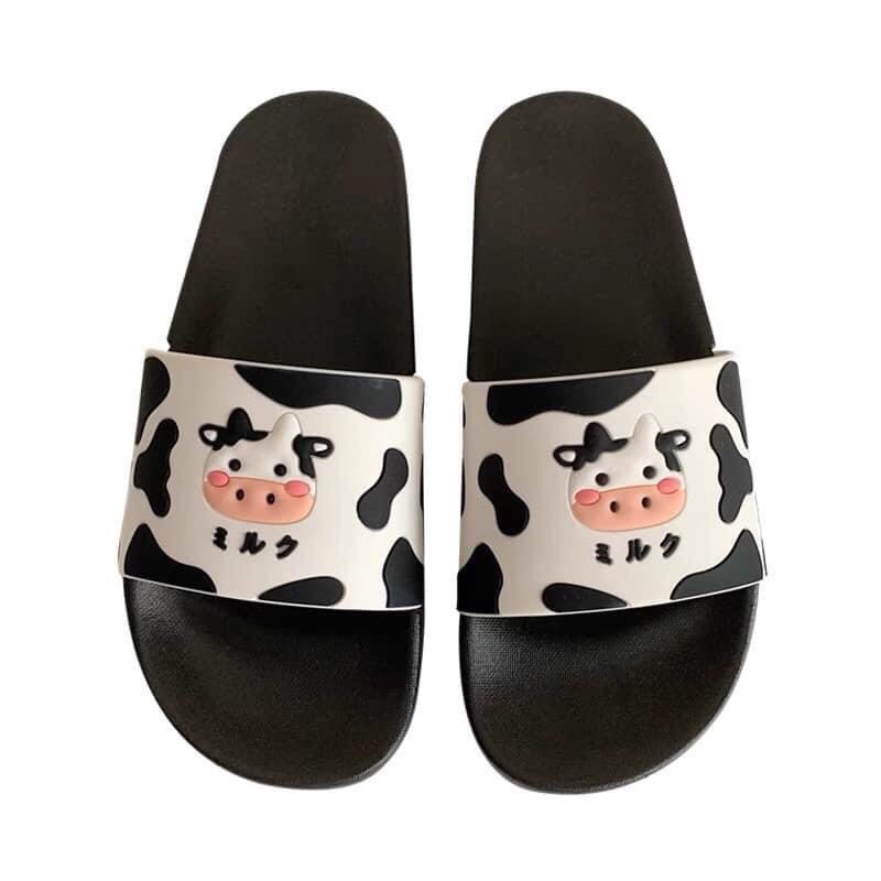 Dép Lê Bò Sữa Unisex Trẻ trung, năng động - Linh Tinh Shop